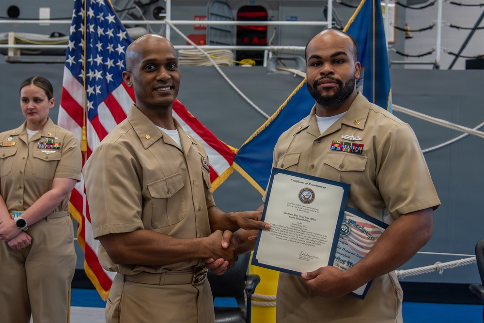 Surface Warfare Engineering School Command (SWESC) and Surface Combat Systems Training Command (SCSTC) Great Lakes hold 133rd Navy Chief Birthday Ceremony