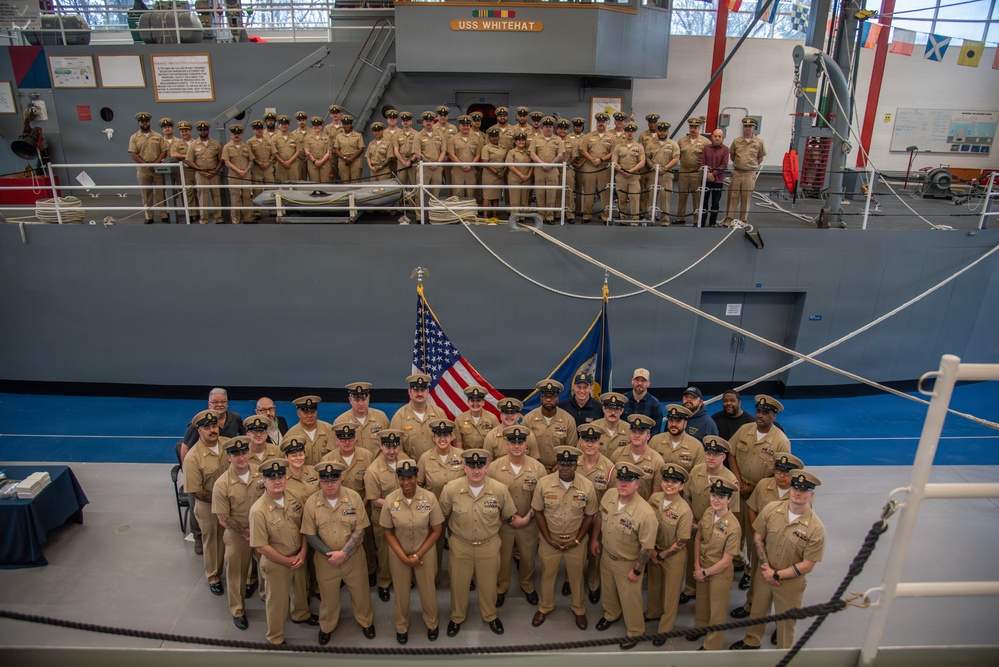 Surface Warfare Engineering School Command (SWESC) and Surface Combat Systems Training Command (SCSTC) Great Lakes hold 133rd Navy Chief Birthday Ceremony