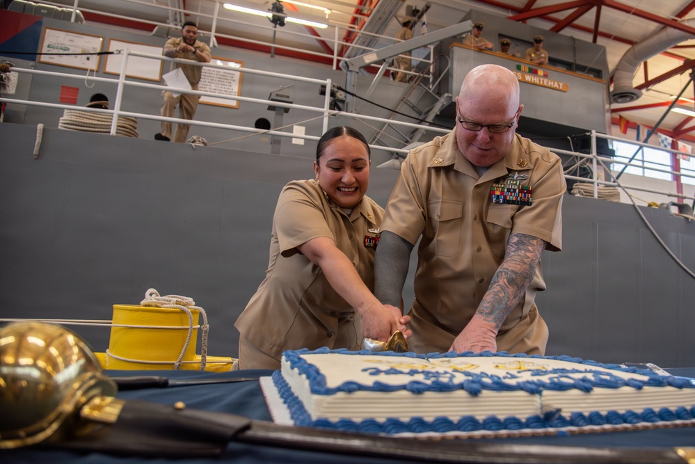 Surface Warfare Engineering School Command (SWESC) and Surface Combat Systems Training Command (SCSTC) Great Lakes hold 133rd Navy Chief Birthday Ceremony