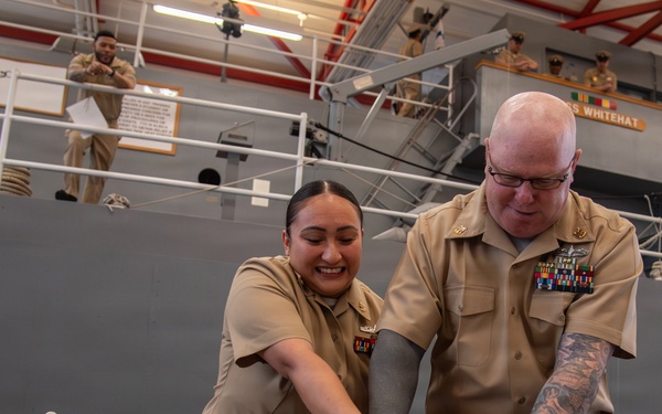 Surface Warfare Engineering School Command (SWESC) and Surface Combat Systems Training Command (SCSTC) Great Lakes hold 133rd Navy Chief Birthday Ceremony