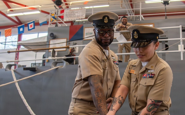 Surface Warfare Engineering School Command (SWESC) and Surface Combat Systems Training Command (SCSTC) Great Lakes hold 133rd Navy Chief Birthday Ceremony