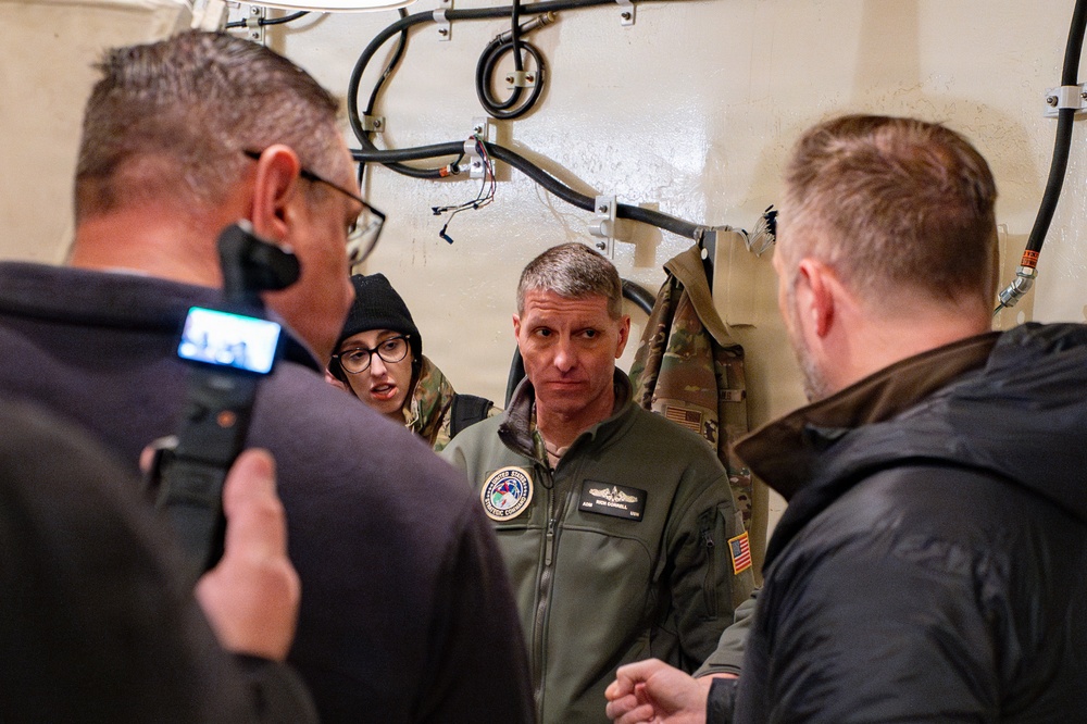 USSTRATCOM Commander Visits FE Warren AFB