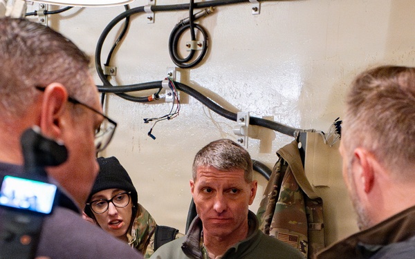 USSTRATCOM Commander Visits FE Warren AFB