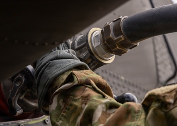 Air Cavalry tests new methods for rapid refueling during aerial gunnery