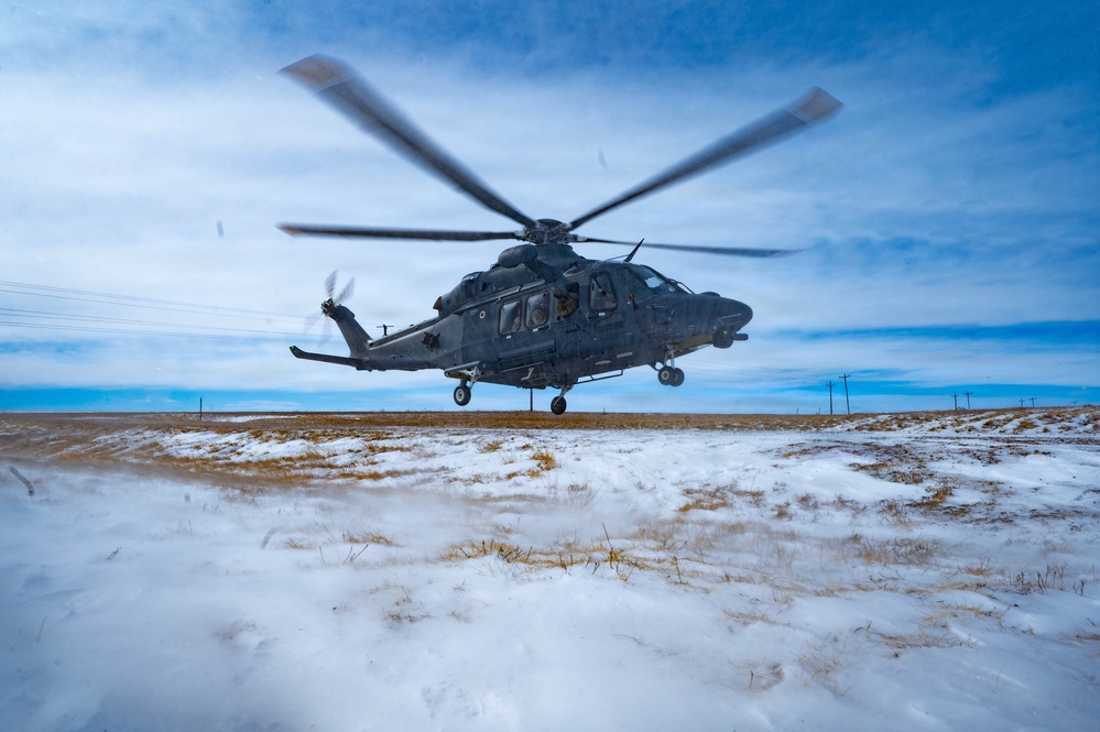 USSTRATCOM Commander Visits FE Warren AFB