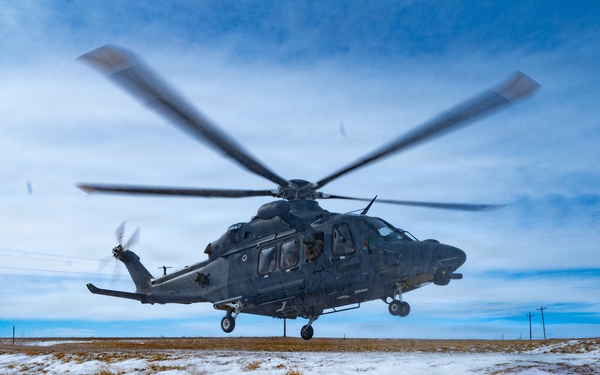 USSTRATCOM Commander Visits FE Warren AFB