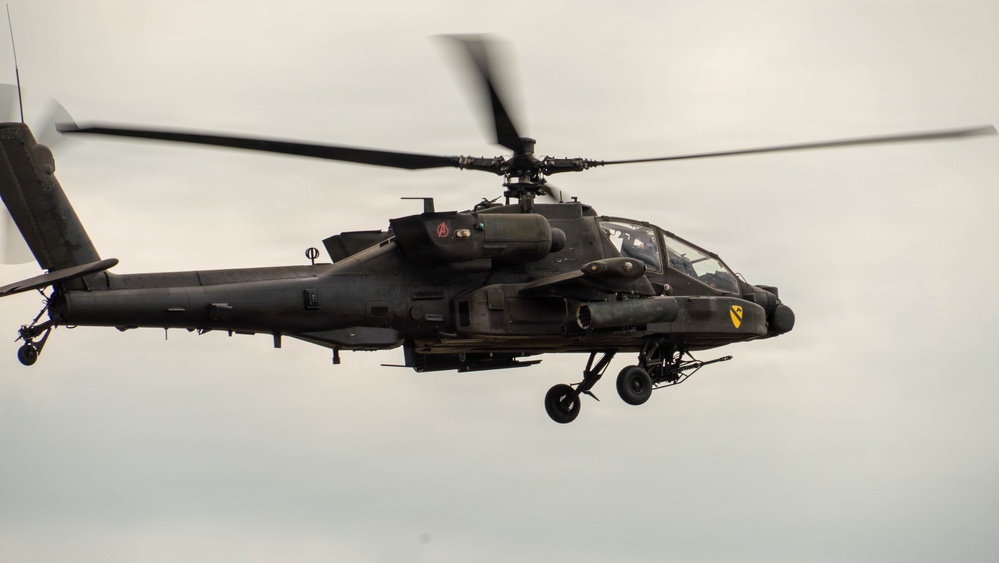 Air Cavalry tests new methods for rapid refueling during aerial gunnery