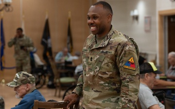 Bingo with Retired Veterans