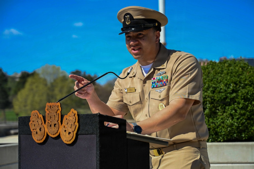 NMRTC Bethesda's CPO Birthday Ceremony
