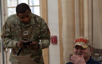 Bingo with Retired Veterans