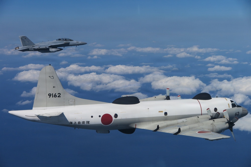 VAQ 135 Conducts Bi-Lateral Exercise with JMSDF