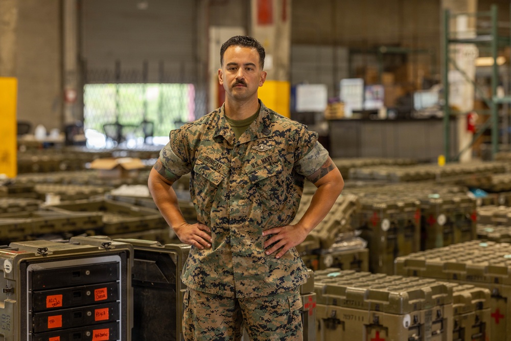 Petty Officer 1st Class Boneau is Recognized for Driving Medical Readiness