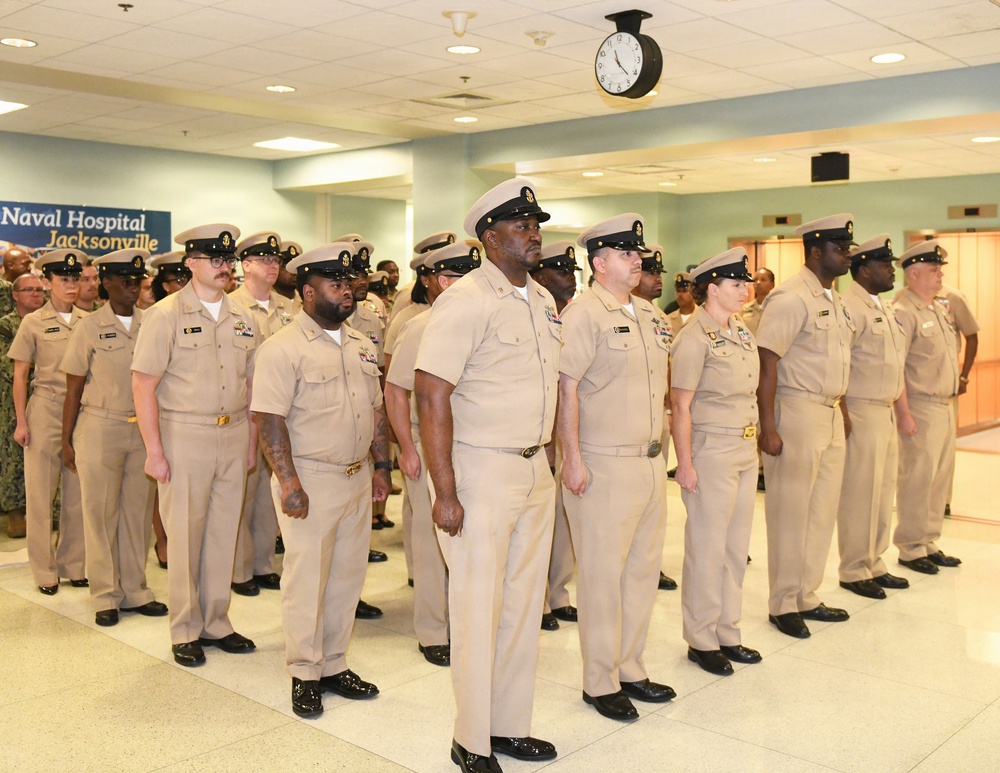 Navy CPOs Celebrate 133rd Birthday at NH Jacksonville