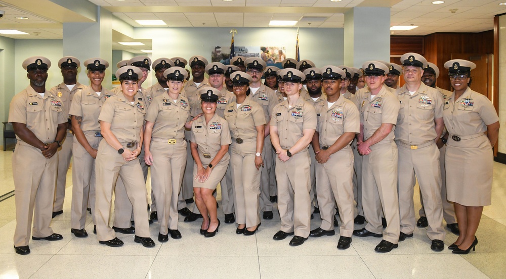 Navy CPOs Celebrate 133rd Birthday at NH Jacksonville