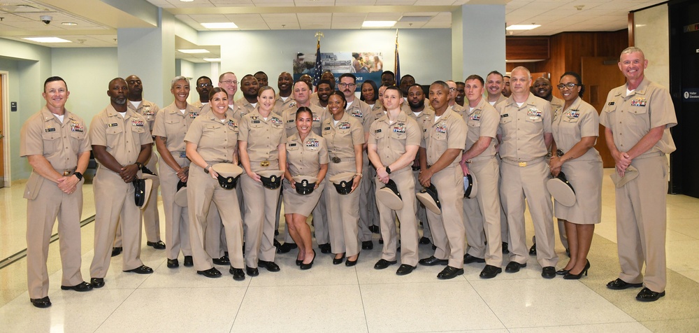 Navy CPOs Celebrate 133rd Birthday at NH Jacksonville