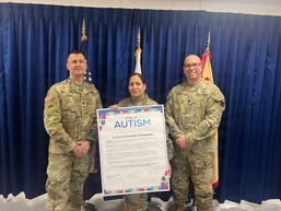 Fort McCoy Garrison command team sign proclamations for April observances