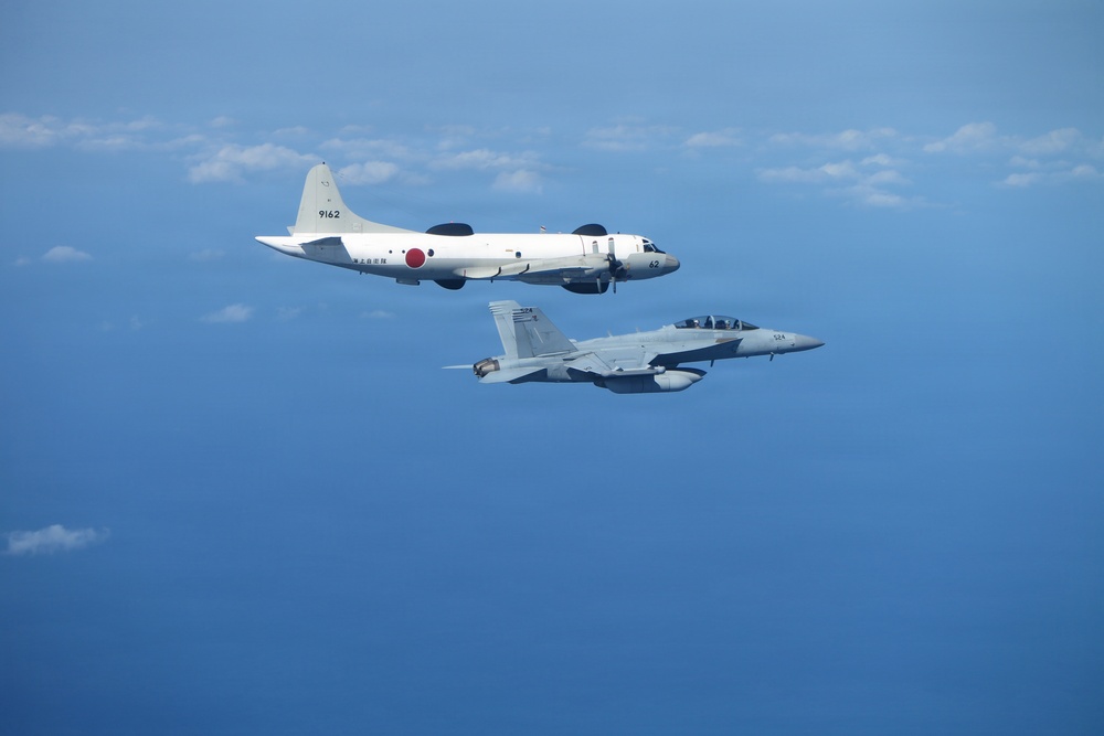 VAQ 135 Conducts Bi-Lateral Exercise with JMSDF