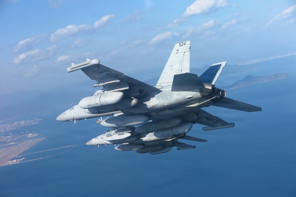 VAQ 135 Conducts Bi-Lateral Exercise with JMSDF
