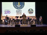Navy Band Northeast performs at the Claremont Opera House in Claremont, New Hampshire.