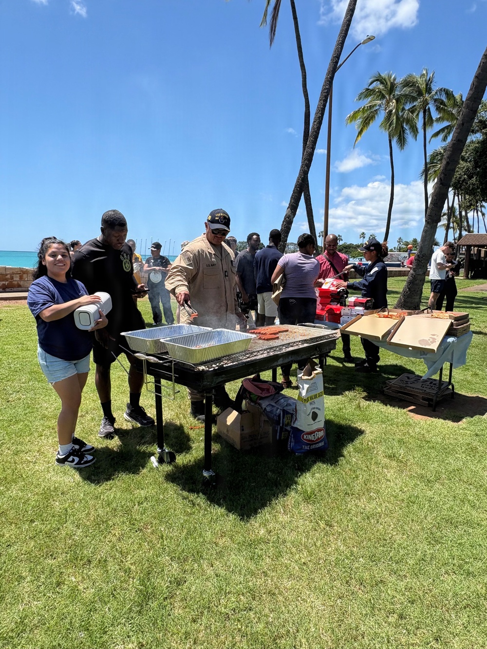 USS Hopper Hosts Crew Picnic to Promote Resilience and Morale