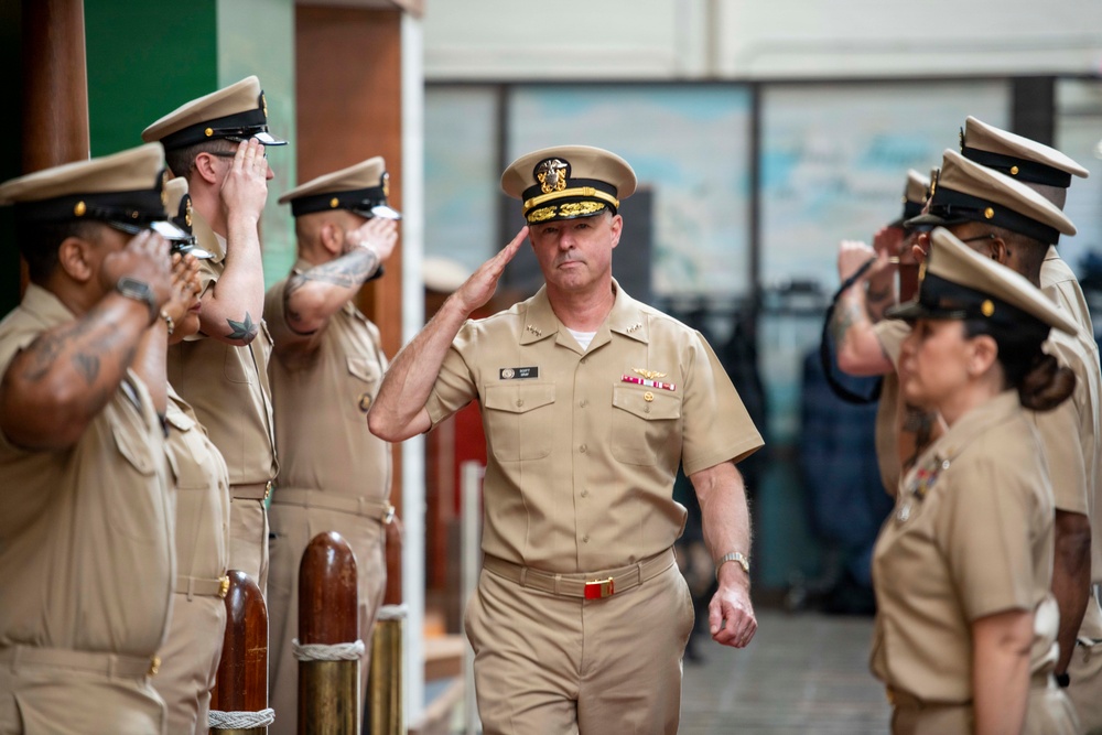 Shore Boss Delivers Remarks at the 133rd Chief Petty Officer Birthday Ceremony