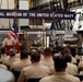 Shore Boss Delivers Remarks at the 133rd Chief Petty Officer Birthday Ceremony