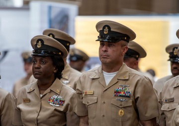 Shore Boss Delivers Remarks at the 133rd Chief Petty Officer Birthday Ceremony