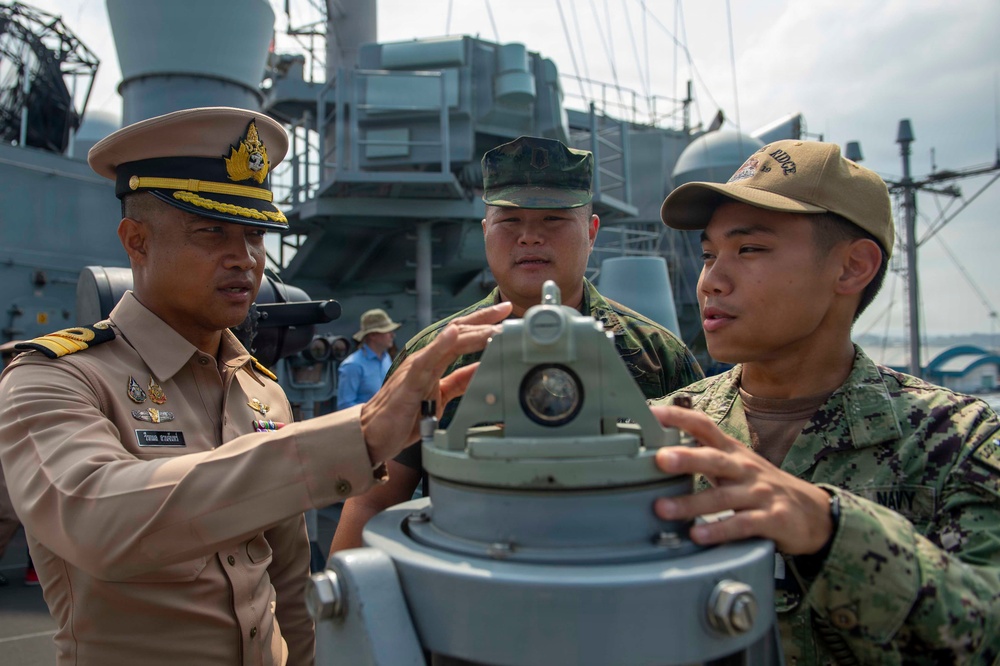 Royal Thai Armed Forces tour Blue Ridge