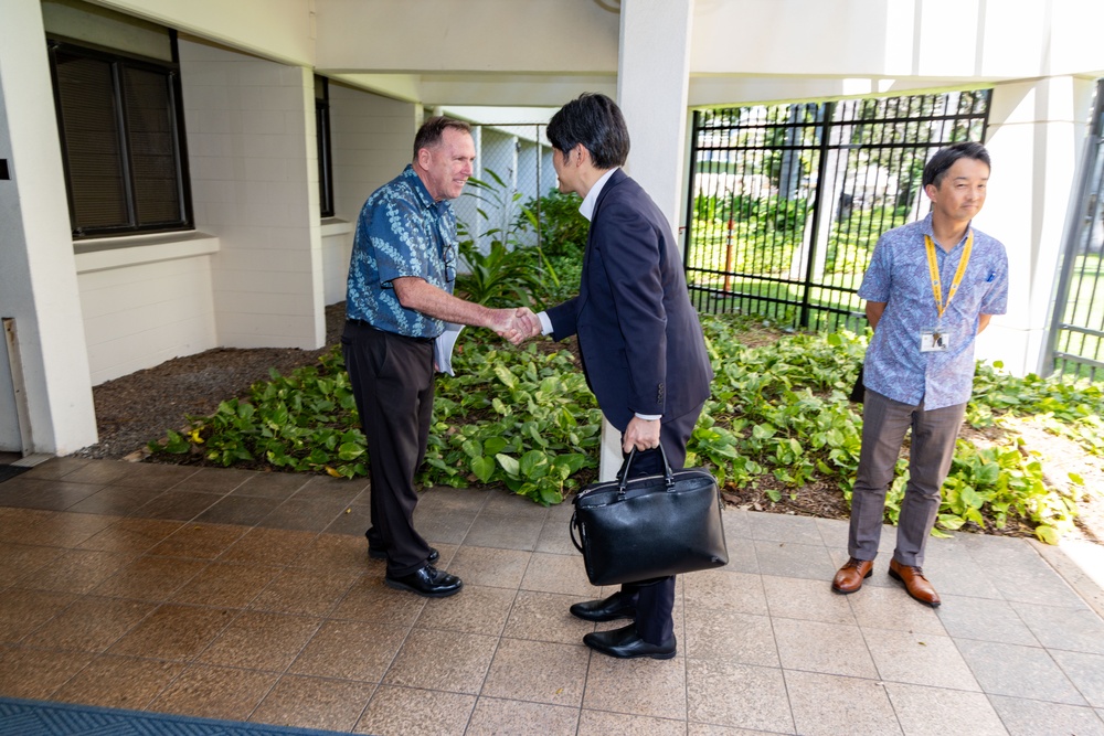 Director Japan-U.S. Defense Cooperation Division tours DKI APCSS