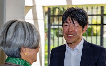 Director Japan-U.S. Defense Cooperation Division tours DKI APCSS