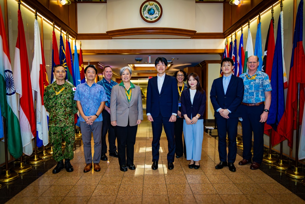 Director Japan-U.S. Defense Cooperation Division tours DKI APCSS