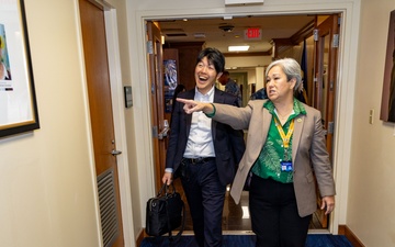 Director Japan-U.S. Defense Cooperation Division tours DKI APCSS