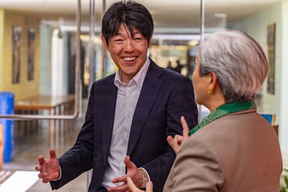 Director Japan-U.S. Defense Cooperation Division tours DKI APCSS