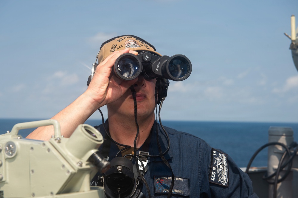 USS Blue Ridge Operations