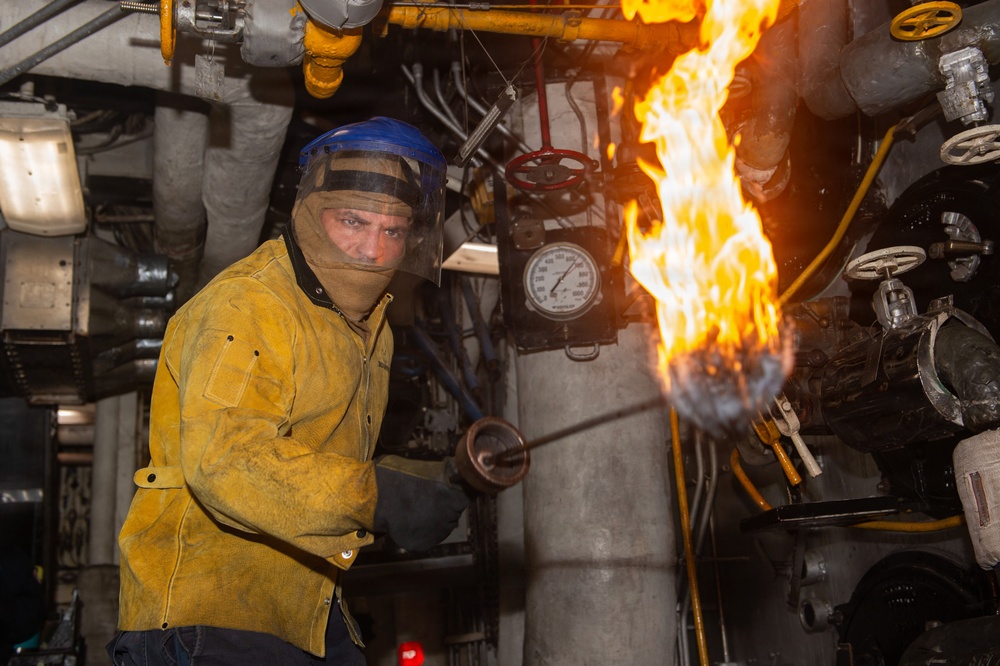 USS Blue Ridge Operations