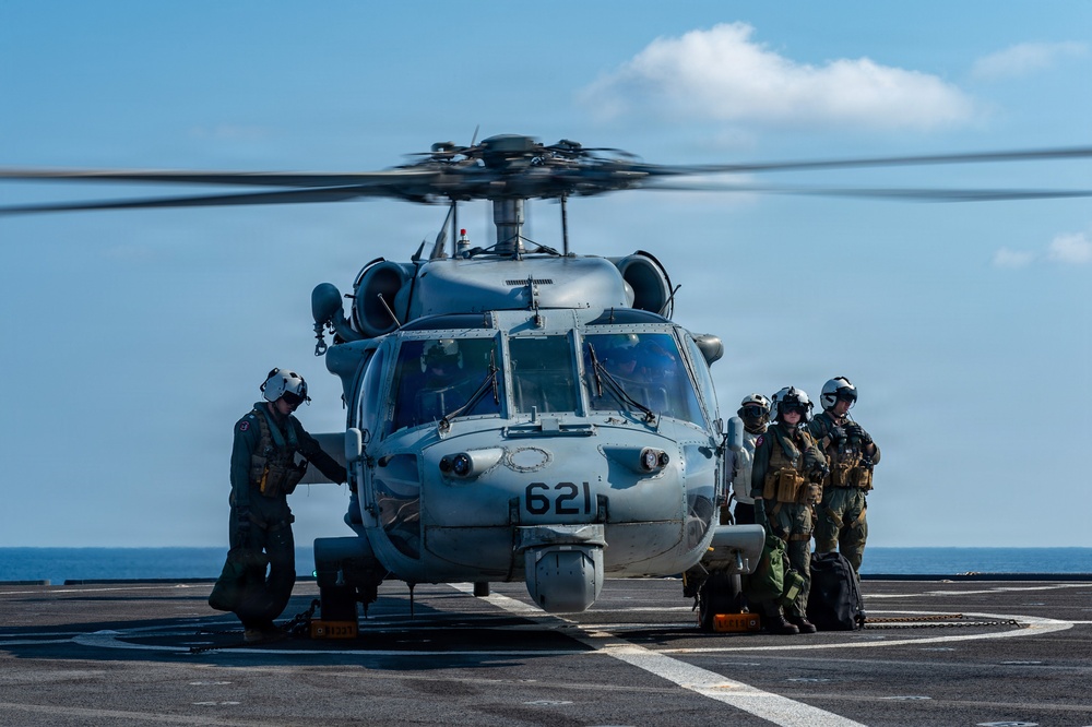 USS Blue Ridge Operations