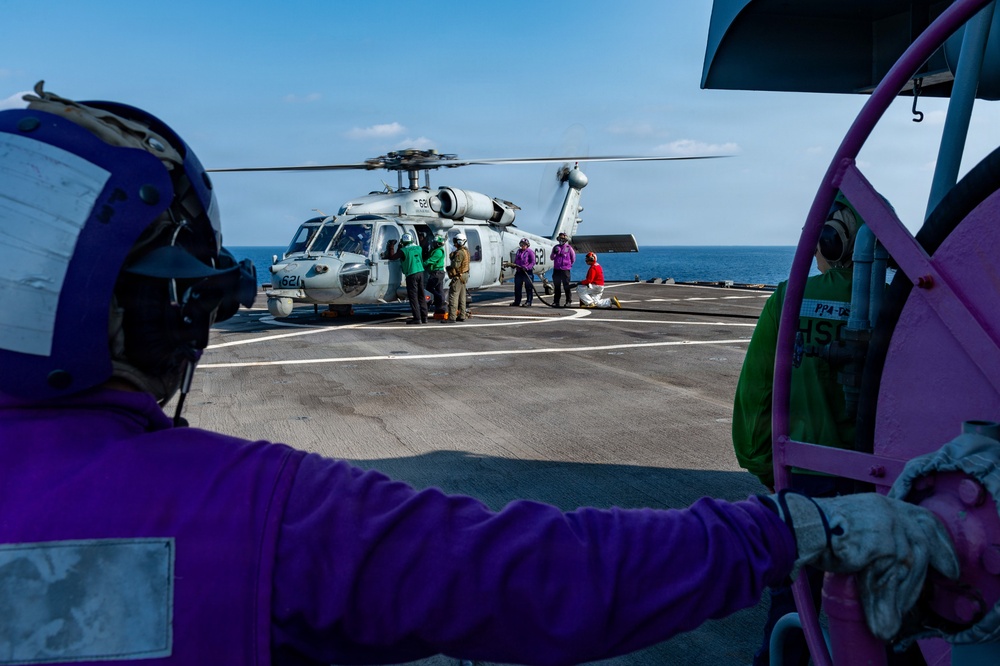 USS Blue Ridge Operations