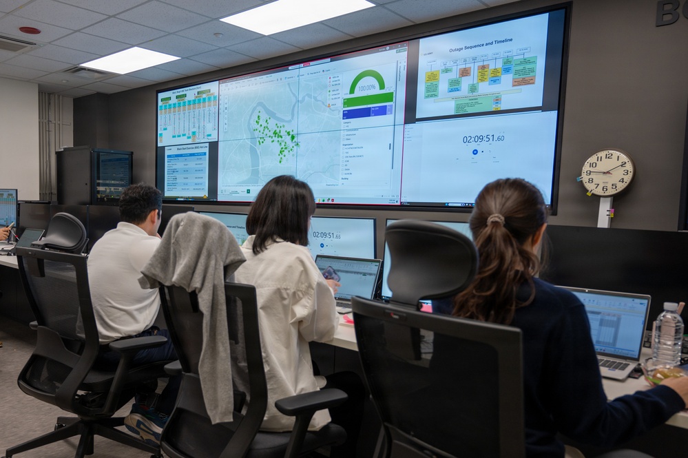 USAG Humphreys Black Start Exercise