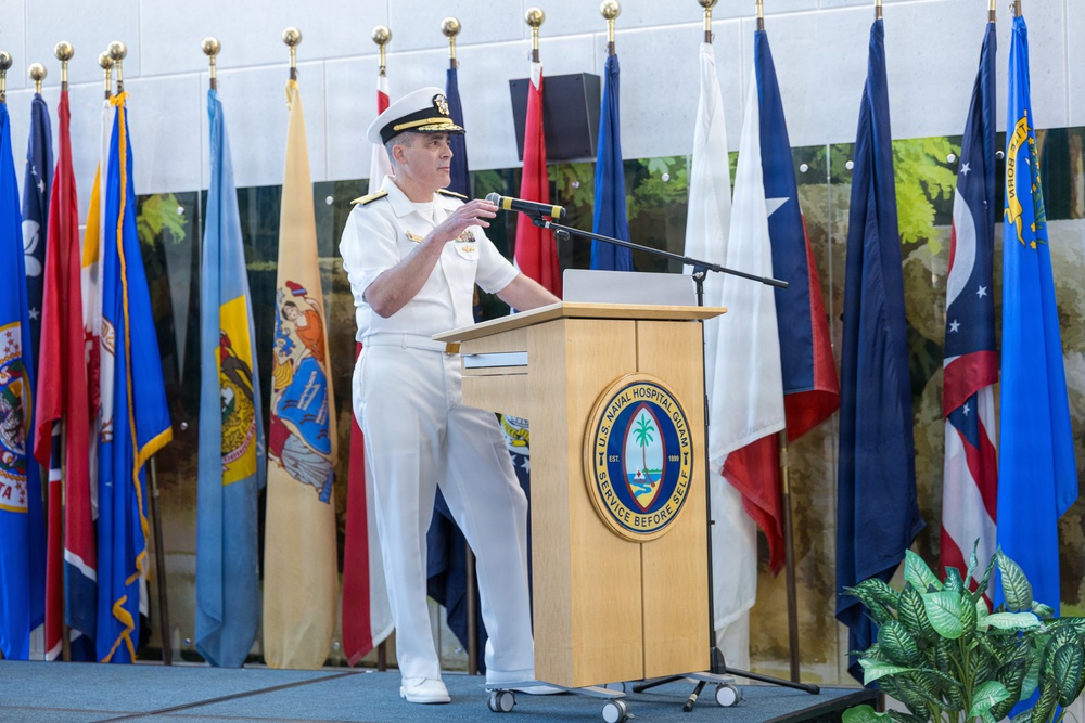 USNMRTC Guam Change of Command Ceremony