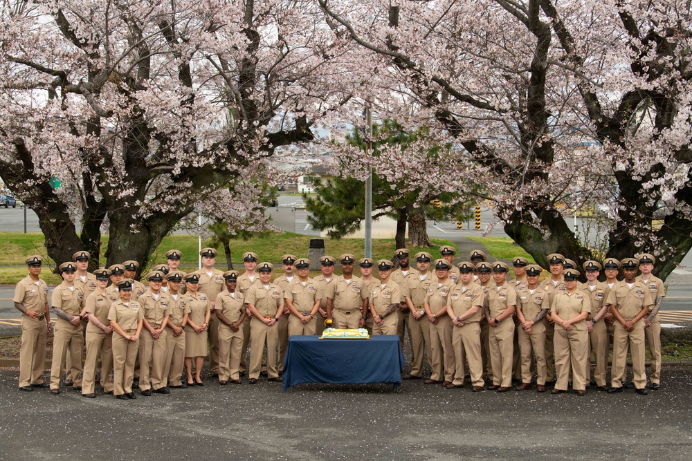 Chief 133rd Birthday Celebration Onboard NAF Atsugi