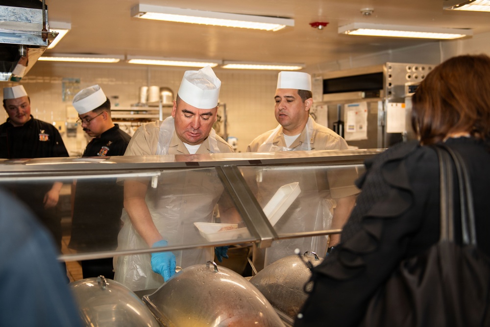 Chief 133rd Birthday Special Meal Onboard NAF Atsugi