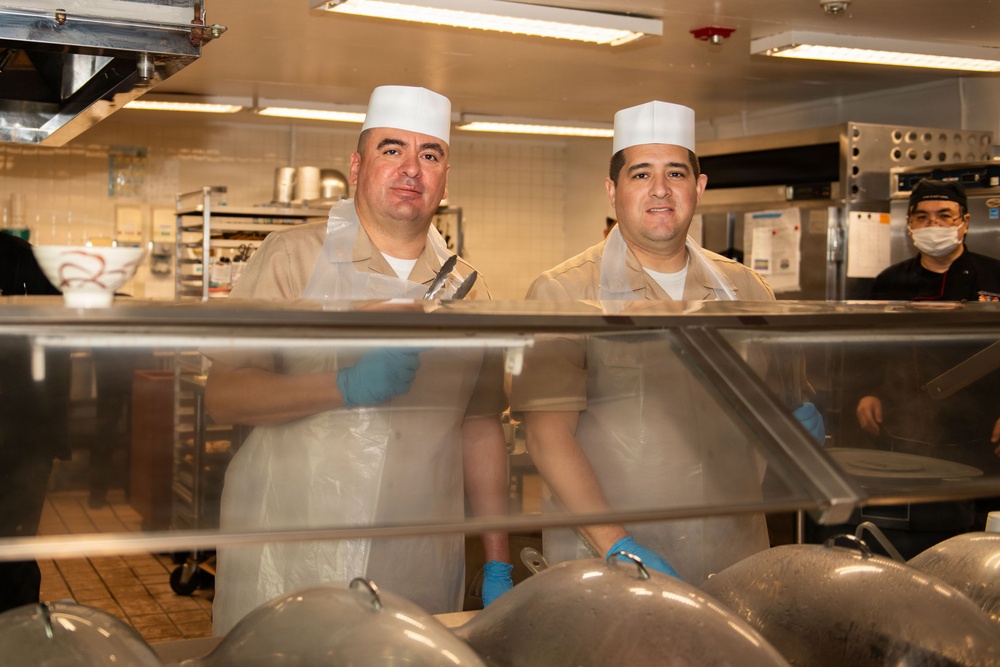 Chief 133rd Birthday Special Meal Onboard NAF Atsugi
