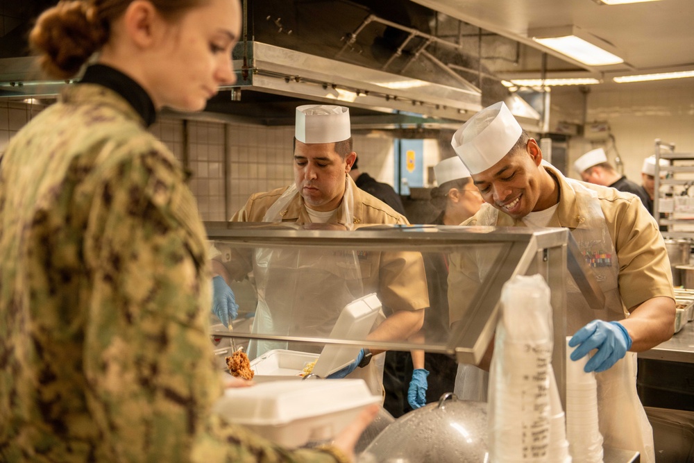 Chief 133rd Birthday Special Meal Onboard NAF Atsugi