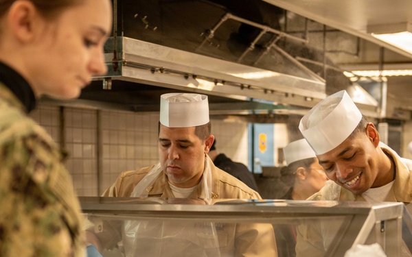 Chief 133rd Birthday Special Meal Onboard NAF Atsugi