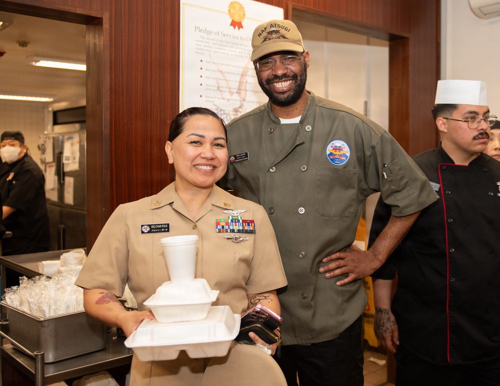 Chief 133rd Birthday Special Meal Onboard NAF Atsugi