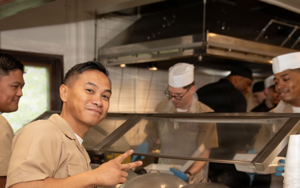 Chief 133rd Birthday Special Meal Onboard NAF Atsugi