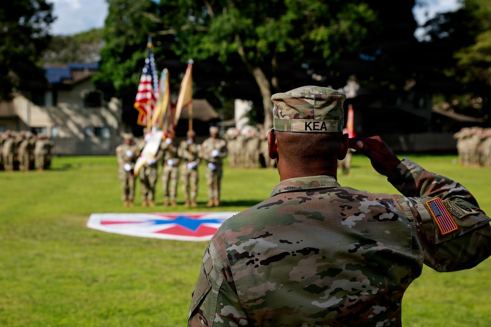 8th Theater Sustainment Command Change of Responsibility