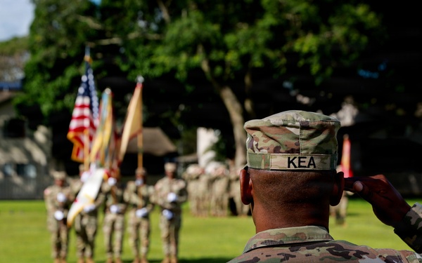 8th Theater Sustainment Command Change of Responsibility