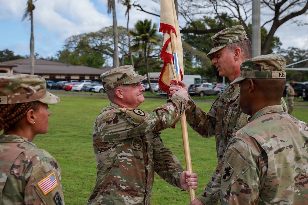8th Theater Sustainment Command Change of Responsibility