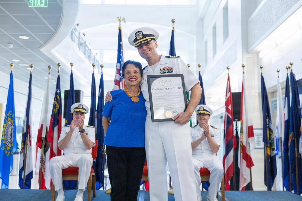 USNMRTC Guam Change of Command Ceremony